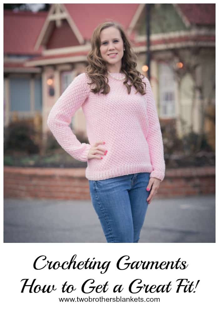 crocheting garments