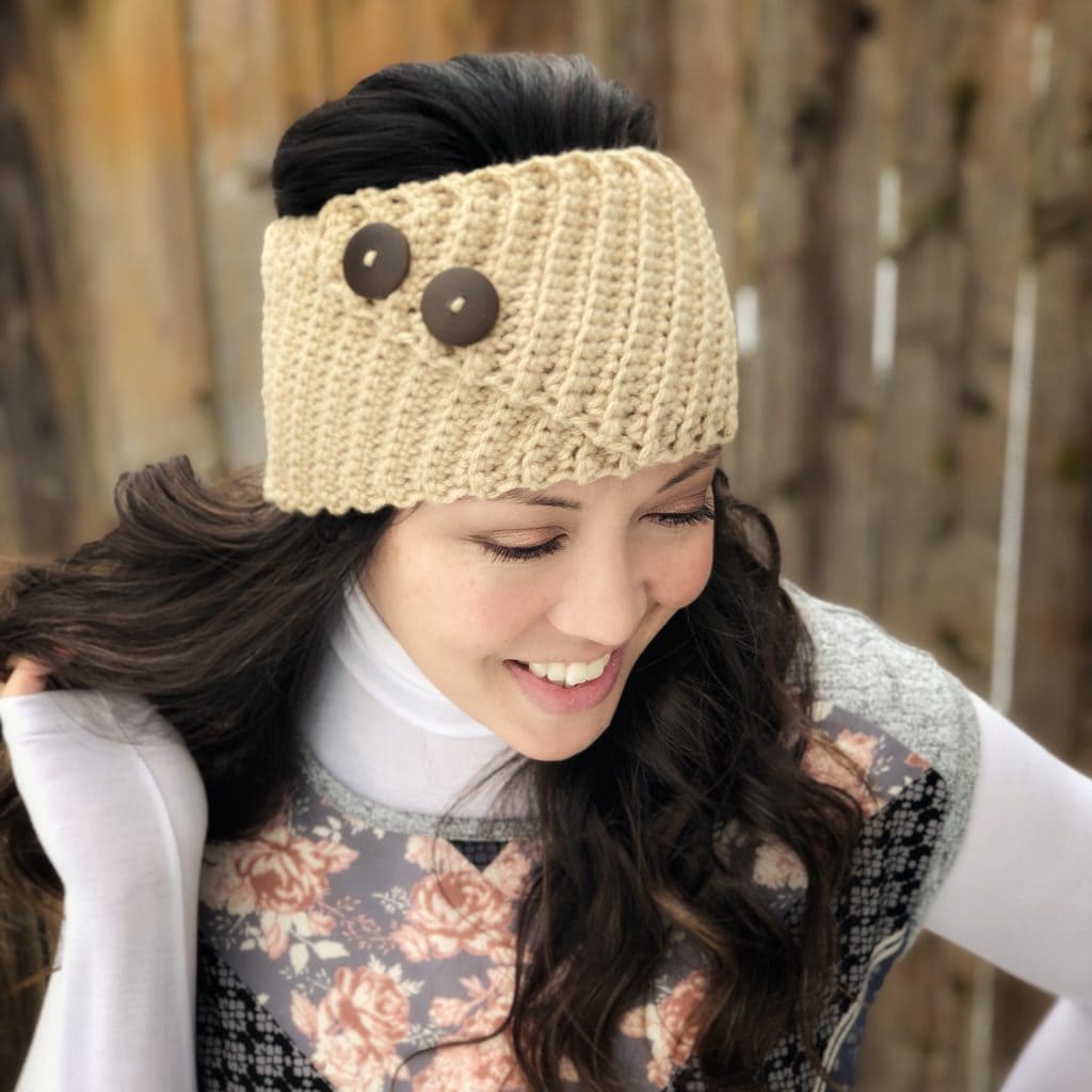 Image for The Kelsi Headband Crochet Pattern • The Plush Pineapple