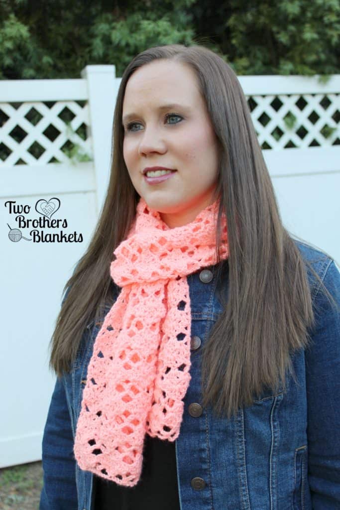 Lacy Scarf Crochet Pattern