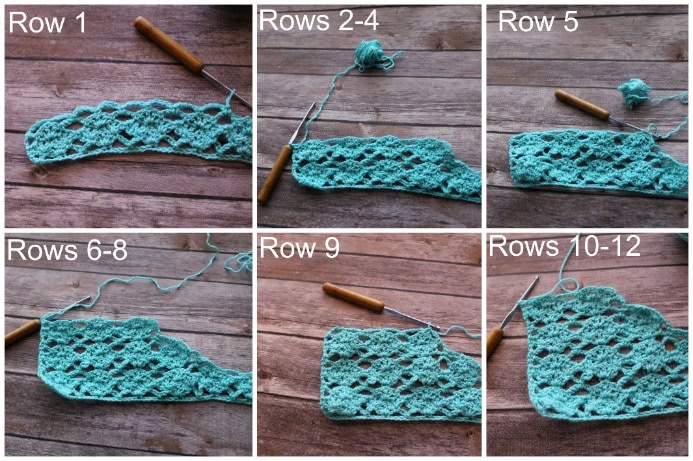 Lacy Top V-shaping XS-M-XL Part 1