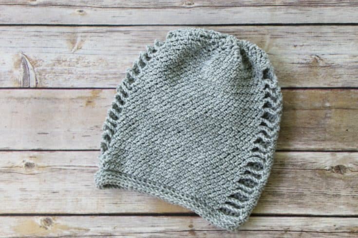 Image for Crochet Slouch Hat Free Pattern- La Maille Hat