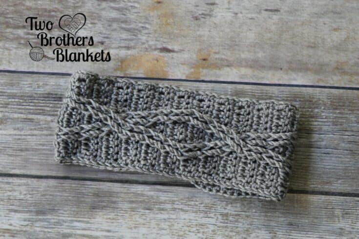 Crossroads Headband Free Crochet Pattern