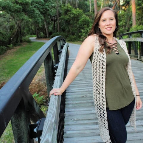 Summer Stroll Vest Crochet Pattern