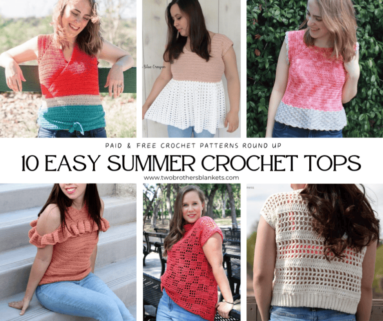 Ten Easy Summer Crochet Tops