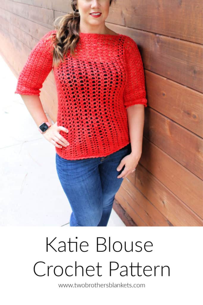 Katie Blouse Crochet Pattern