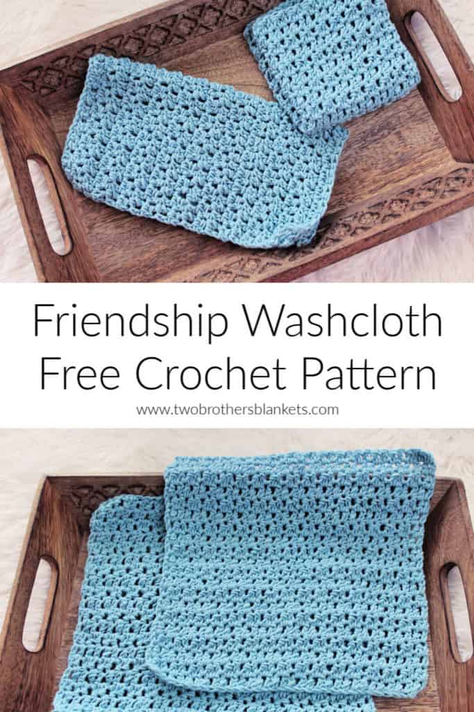 Friendship Washcloth Free Crochet Pattern