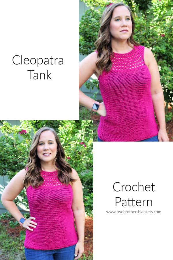 Cleopatra Tank Crochet Pattern