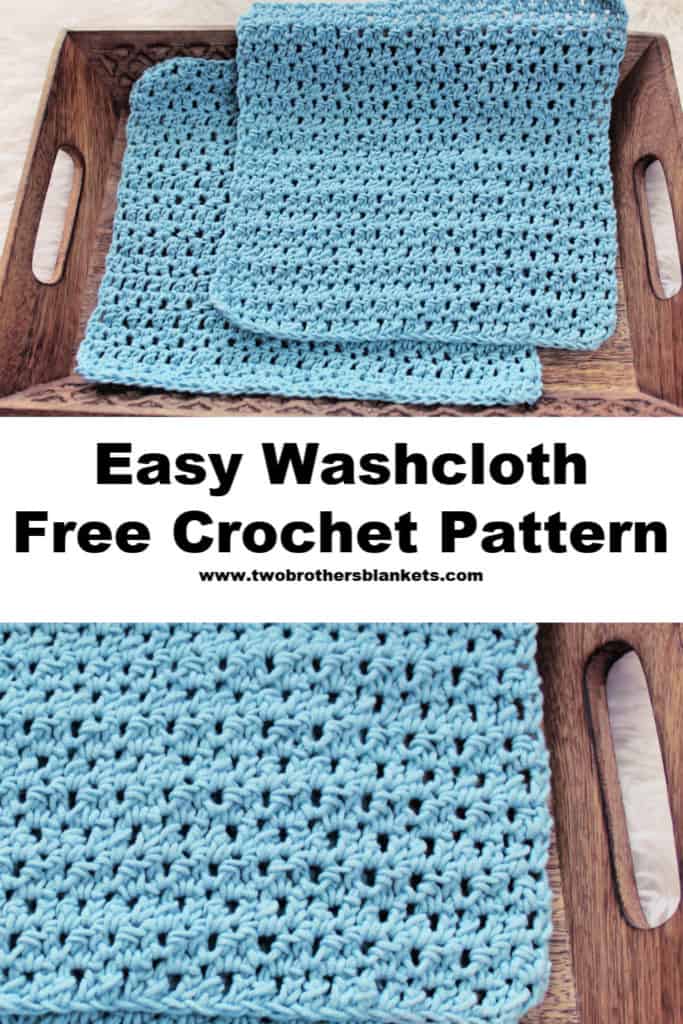 Easy Washcloth Free Crochet Pattern