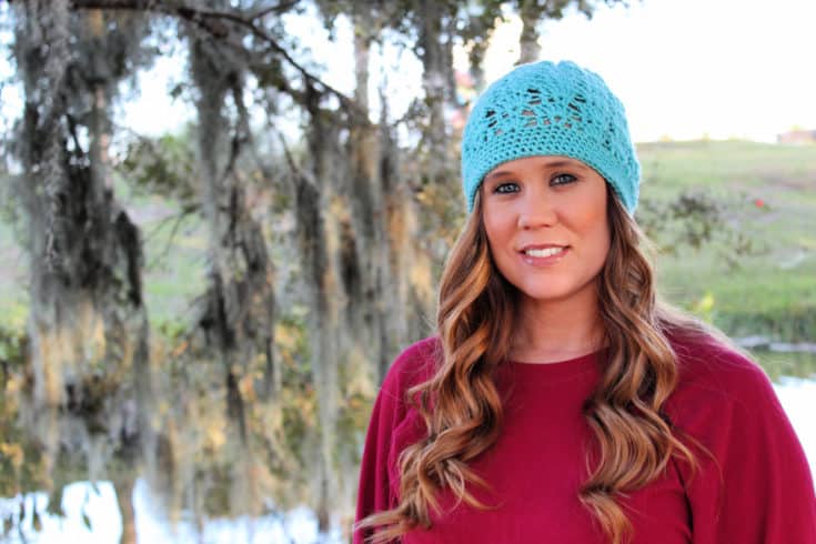Image for Sarah Beanie Free Crochet Pattern