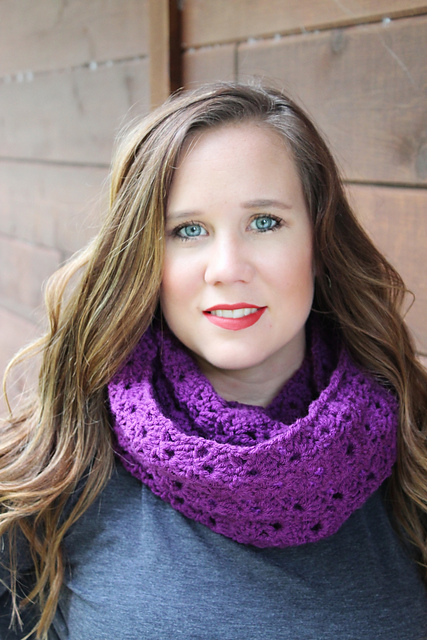 Sarah - One Skein Crochet Scarf 2