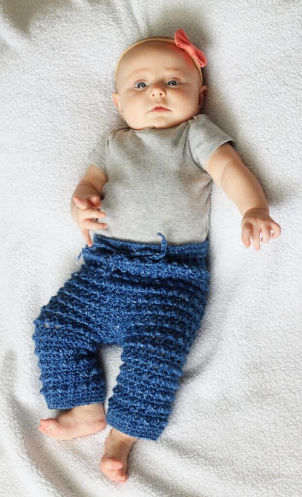 How to Crochet Baby Pants -Free Pattern - Two Brothers Blankets