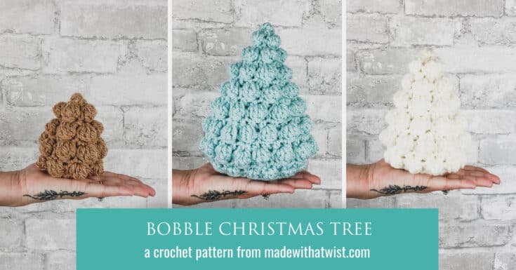 Image for How to Make a Bobble Christmas Tree – Quick and Easy Crochet Pattern