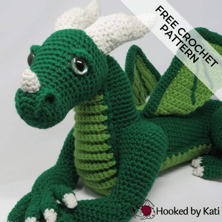 Image for Vincent the Dragon | Free Crochet Pattern Amigurumi