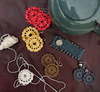 Image for Coralise Earrings pattern by Amber Bliss Calderón