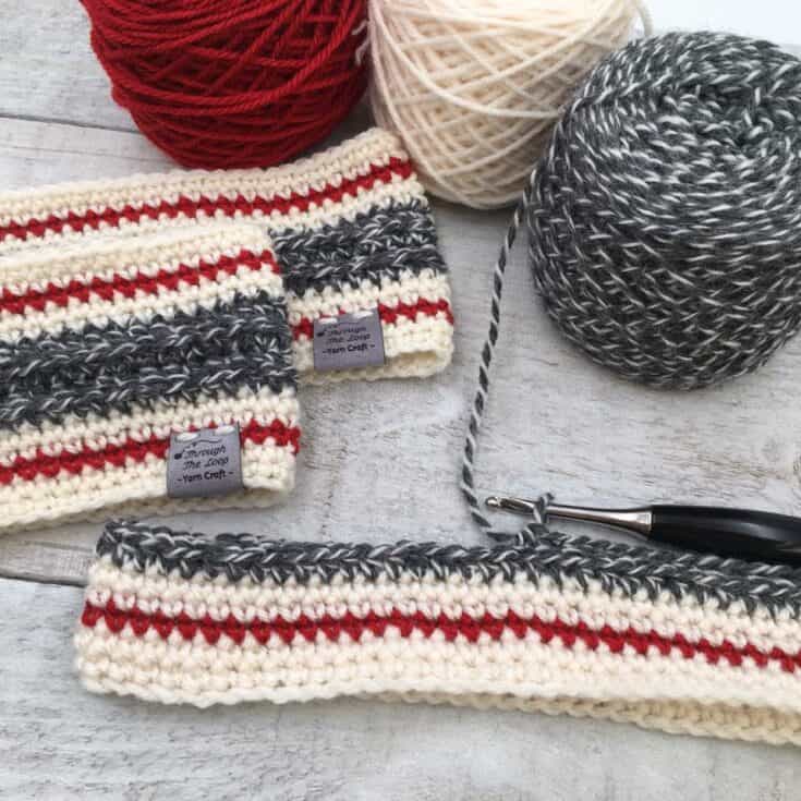 Image for The Monkey Around Ear Warmer Crochet Pattern