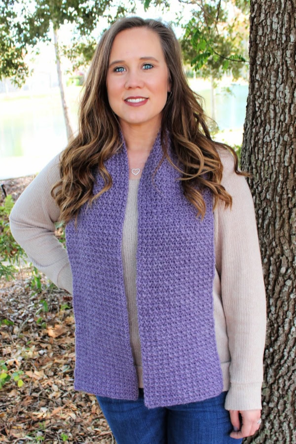 Kristen Scarf Free Crochet Pattern