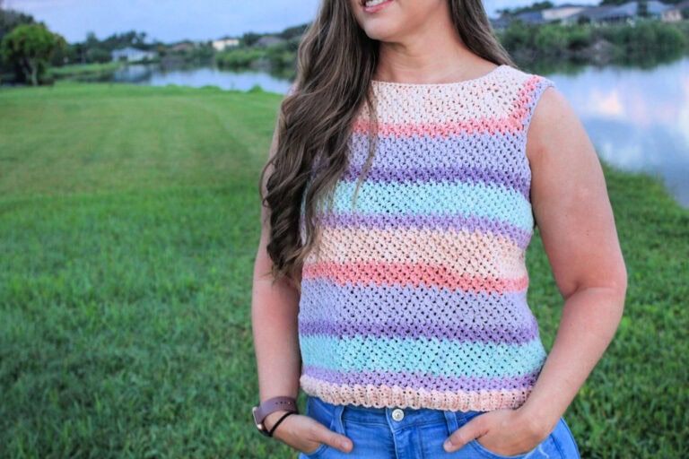 Savannah Tank Top Crochet Pattern