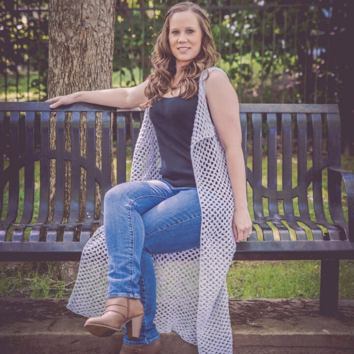 Derby Duster Vest Crochet Pattern