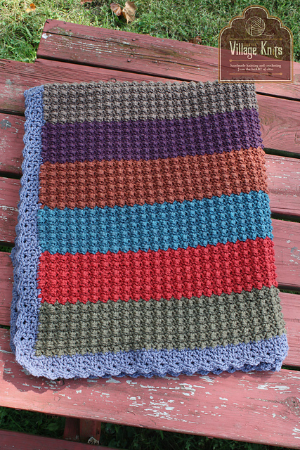 Boston Blanket Crochet Pattern