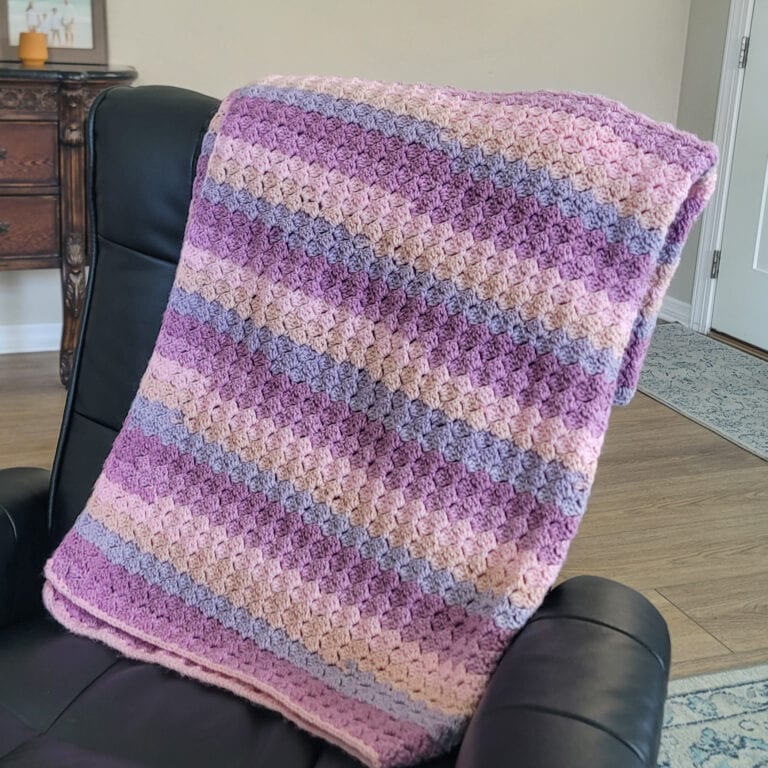 Crochet Throw Pattern- Dallas Blanket
