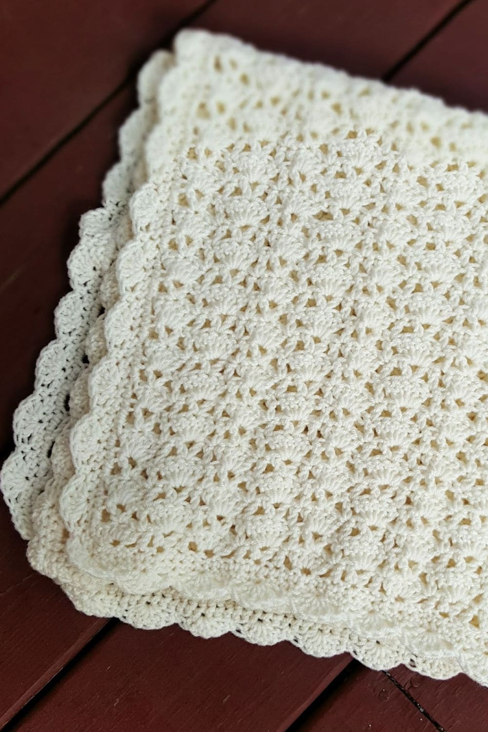 Lacy Crochet: Shells and Chains Baby Blanket, My New Pattern