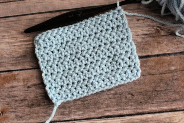 Herringbone Half Double Crochet Stitch Tutorial plus Decrease