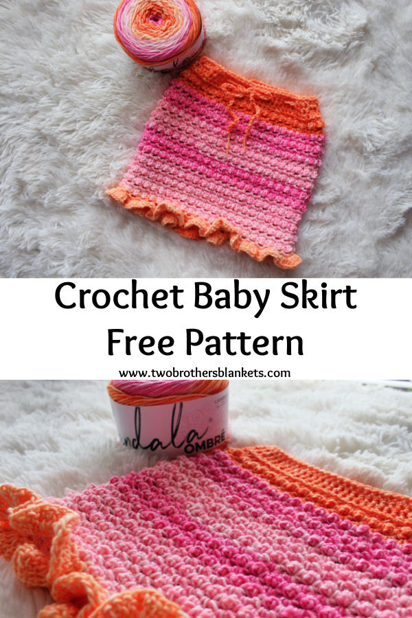 Crochet Baby Skirt Free Pattern