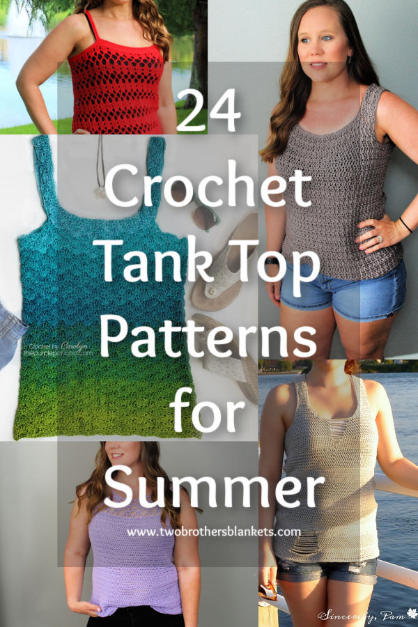 10 Free Crochet Patterns for Summer Tops - CrochetKim™