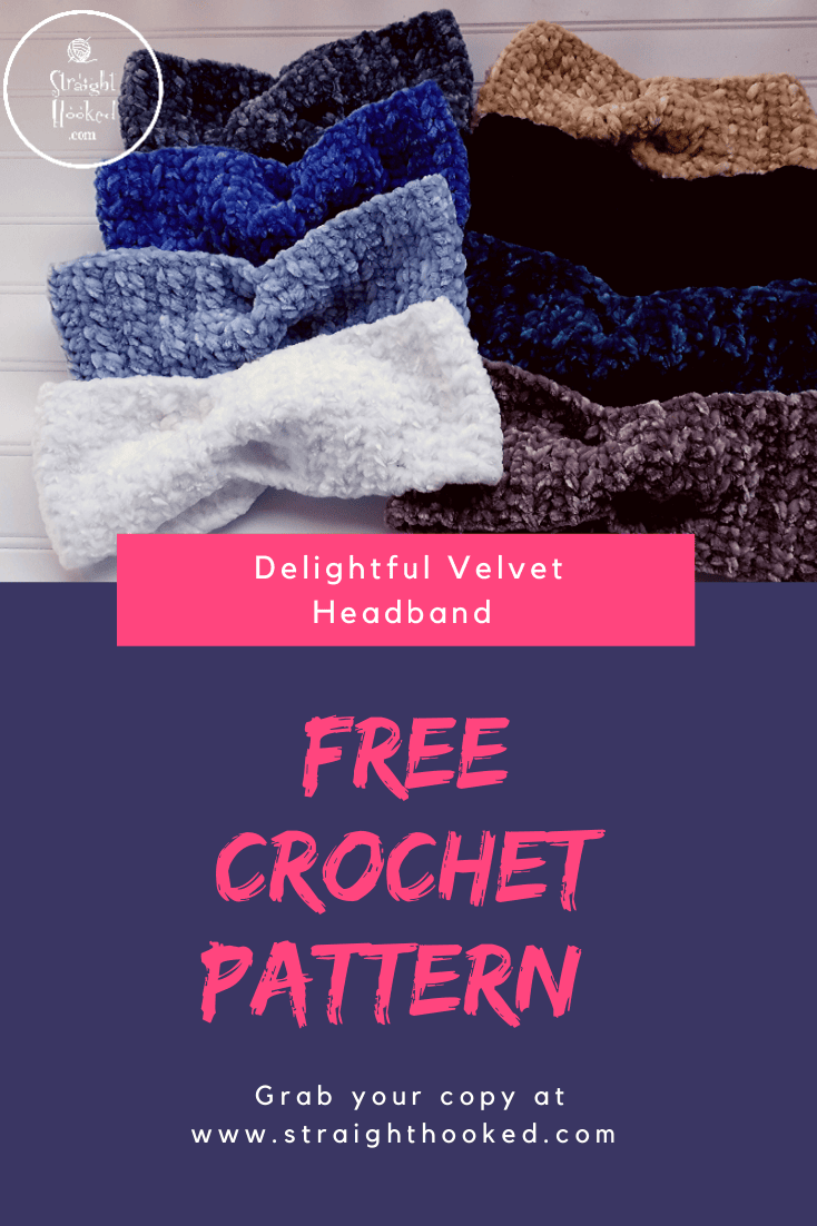 Image for Delightful Velvet Headband FREE PATTERN