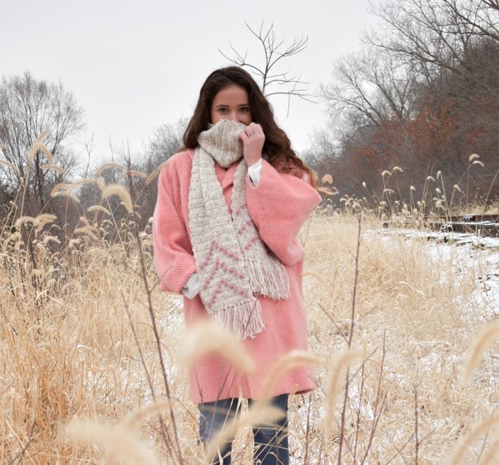 Image for Bobbles Up Scarf- Free Crochet Pattern