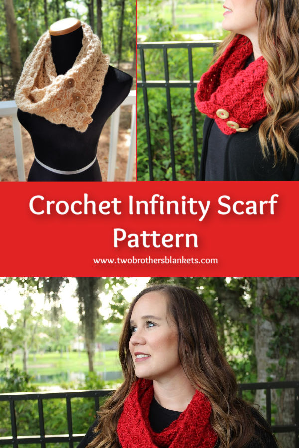 Crochet Infinity Scarf Pattern