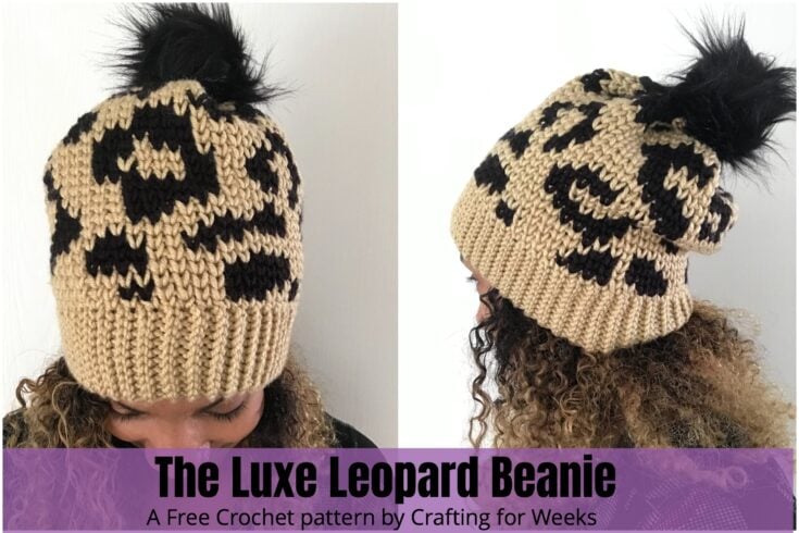 Image for The Luxe Leopard Beanie: A Free Crochet Pattern