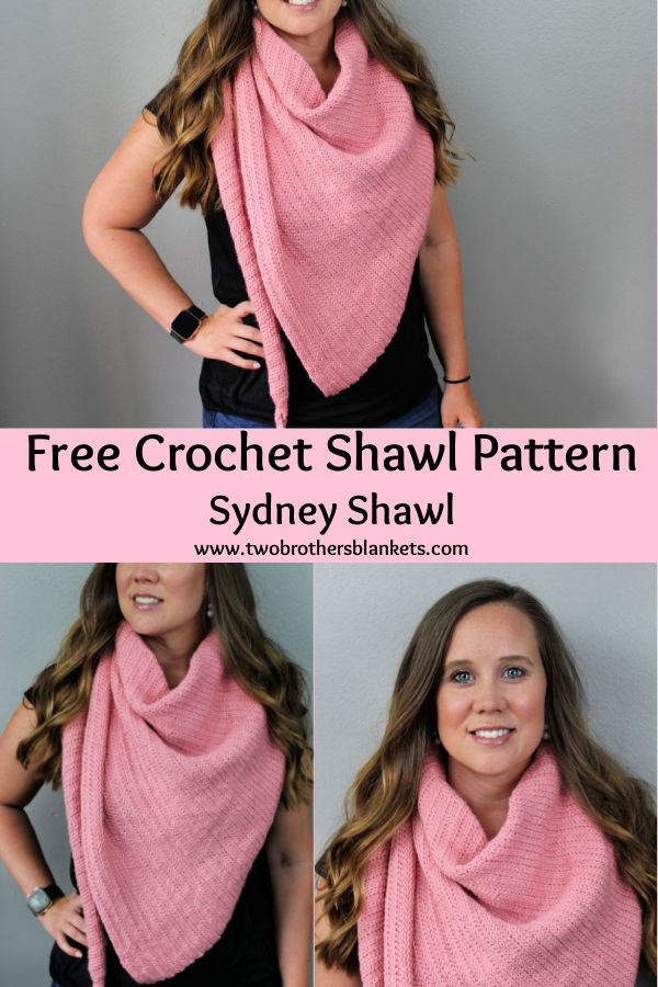 Free Crochet Shawl Pattern -Sydney Shawl