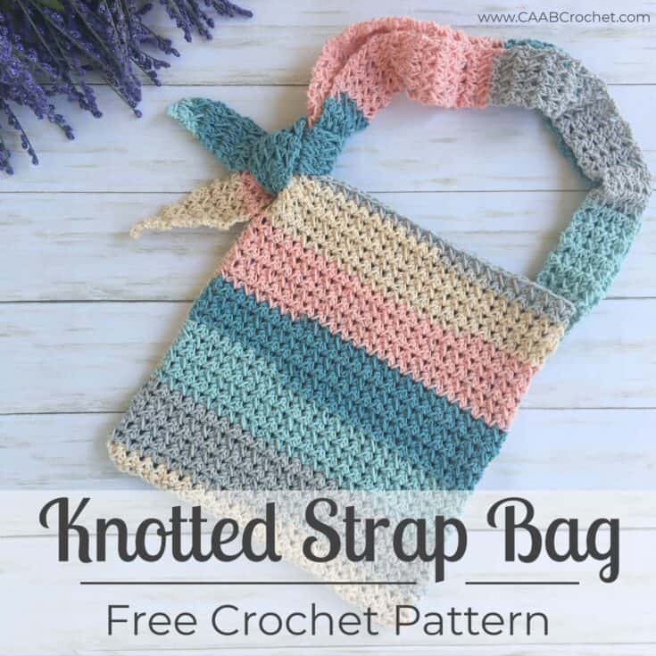 Image for Cotton Cakes Knotted Strap Bag - Cute As A Button Crochet & Craft