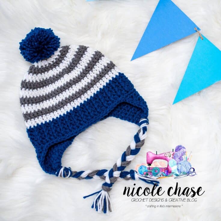 Image for Spirit Earflap Hat - Free Crochet Pattern — Nicole Chase