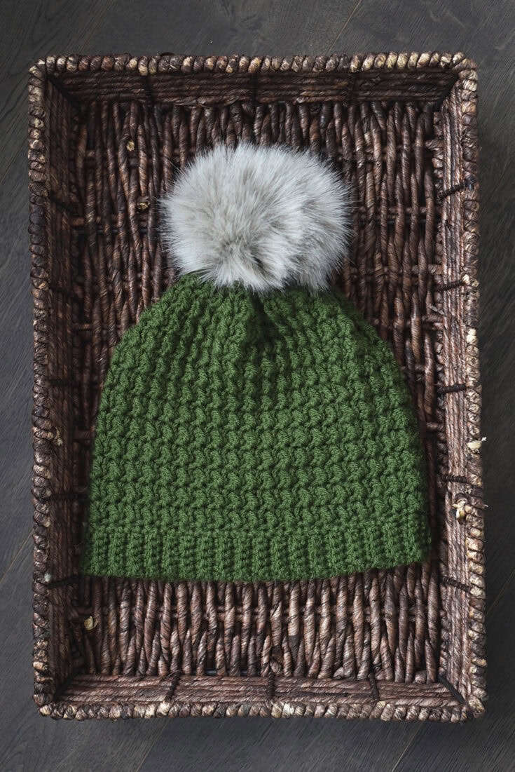 Image for Desamour DesignsModern Crochet DesignerEven Moss Beanie