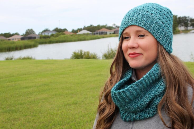 Image for Rory Crochet Hat and Cowl Pattern Set