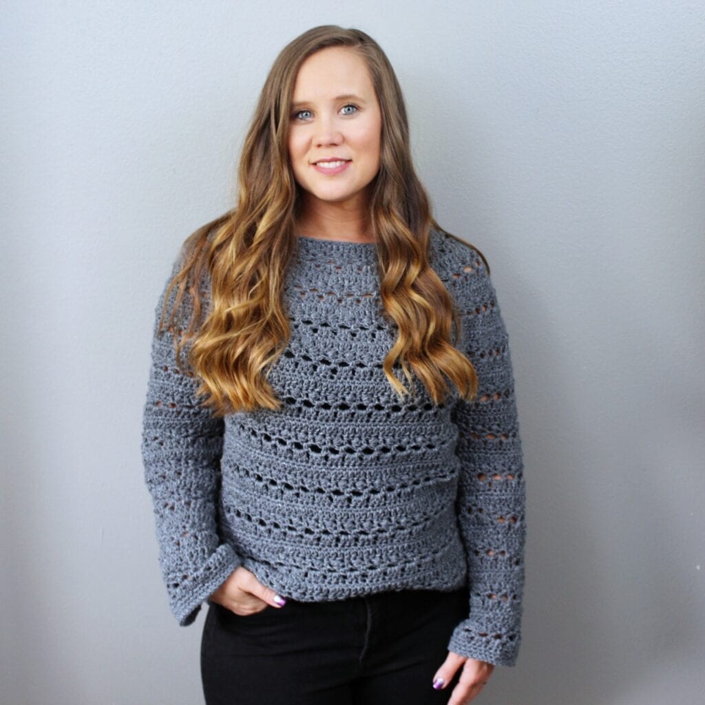 sleeve shawl crochet pattern