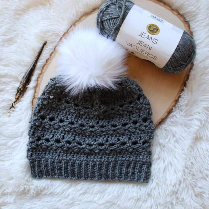 Image for Crochet Hat Pattern - Brimstone Beanie