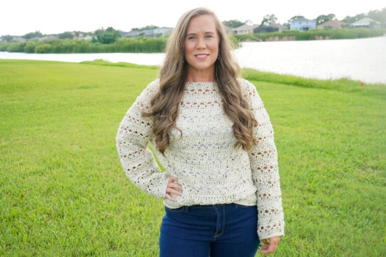 Women’s Crochet Sweater Pattern – Brimstone Sweater