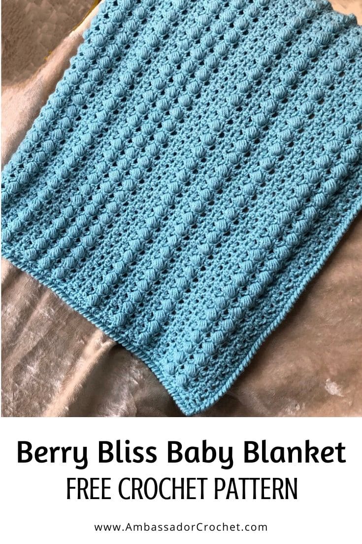 Image for Berry Bliss Baby Blanket Crochet Pattern