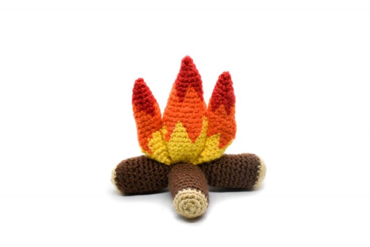 Image for Cozy Fireplace Amigurumi Pattern