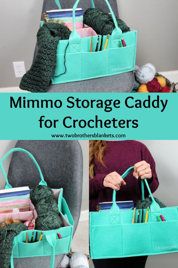 Mimmo Storage Caddy for Crocheters - Two Brothers Blankets