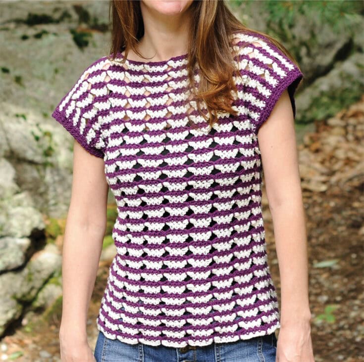 Image for Butterfly Stripe Tee