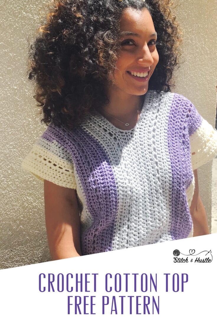 Image for Riviera Tee Free Crochet Pattern