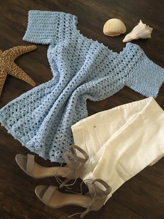 Image for Crochet Sweater Pattern Pemberley Collection PDF 274 | Etsy
