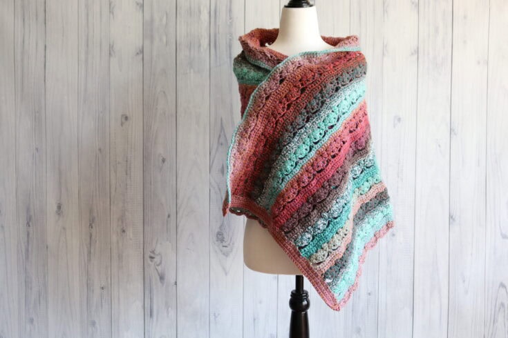 Image for Spring Blossom Shawl Free Crochet Pattern