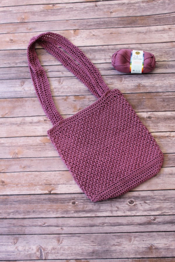 Crochet Bucket Bag (Small) - Free Crochet Patterns