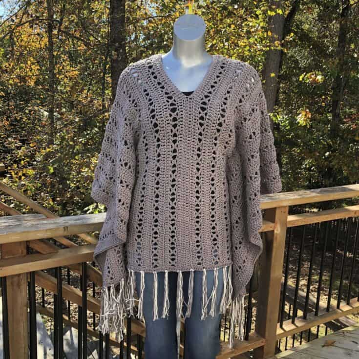 Image for X-capade Poncho: Premium Crochet Pattern