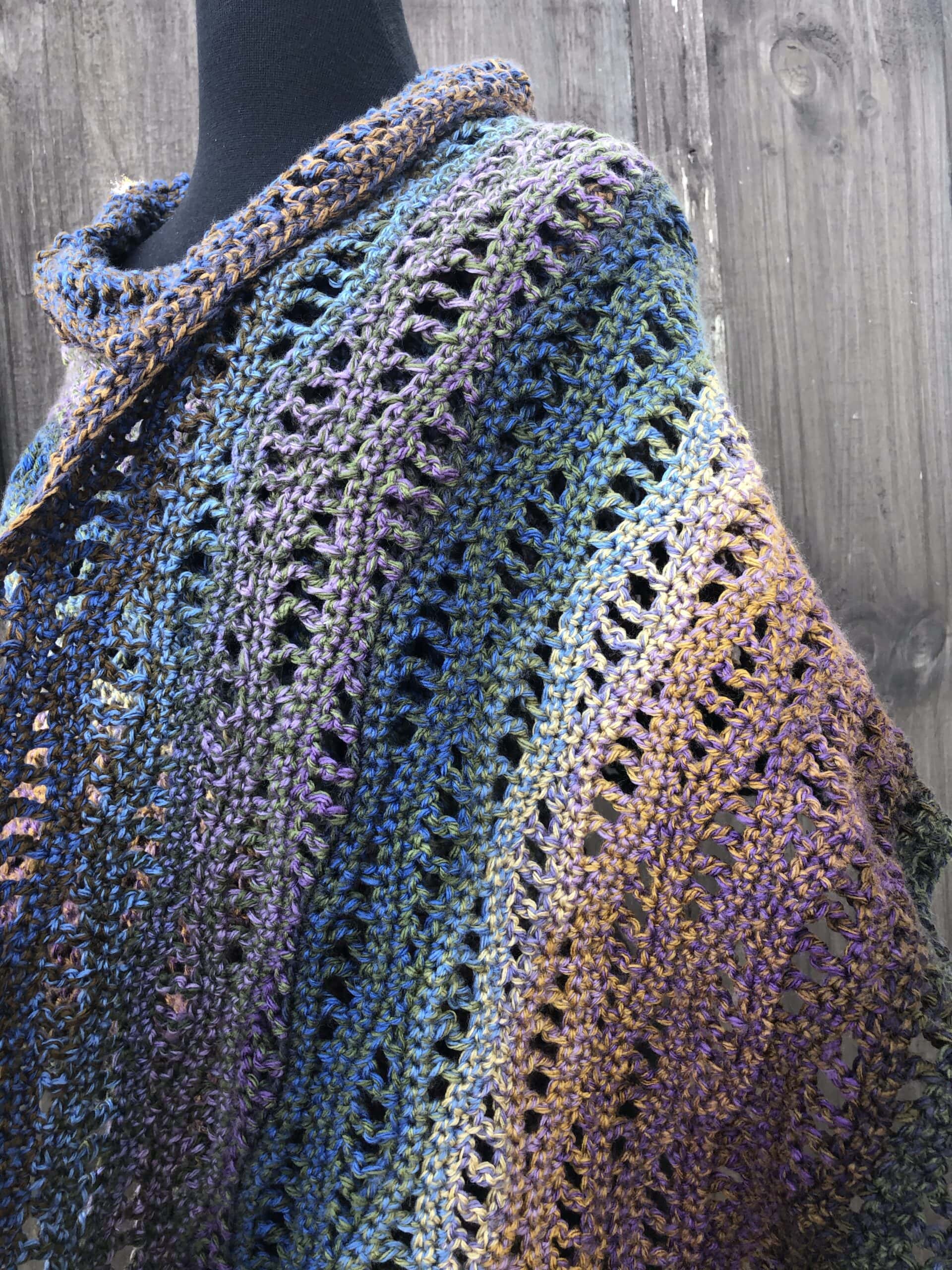 Free Easy Crochet Patterns For Shawls